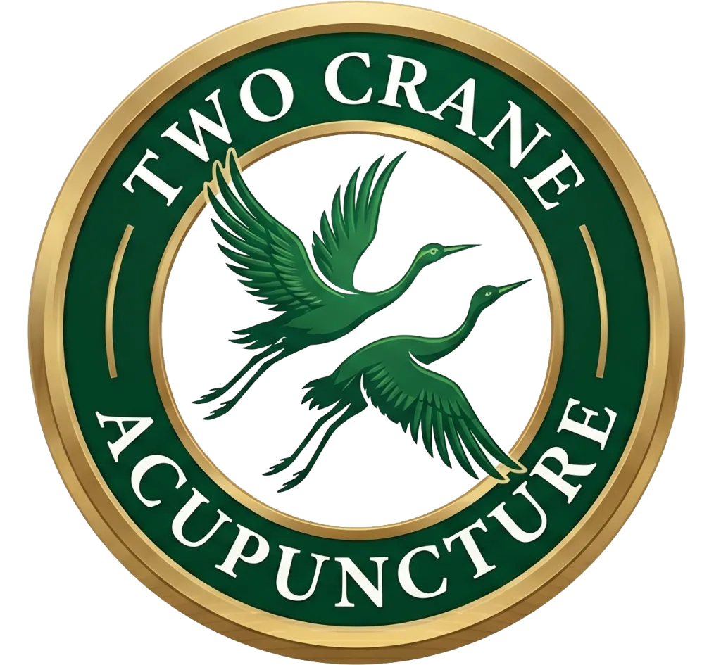 Two Crane Acupuncture logo